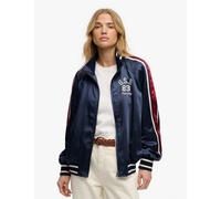 Superdry & Co Striped Relaxed Track Jacket Navy