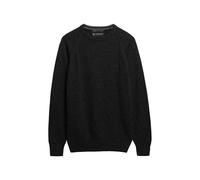 Superdry & Co Wool Blend Crew Neck Jumper Dark Grey