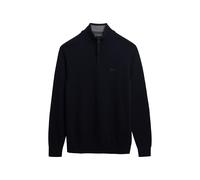 Superdry & Co Wool Blend Half Zip Jumper Navy