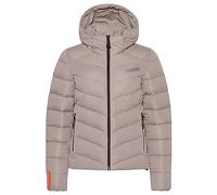Superdry Microfibre Padded Jacket Beige XS Woman
