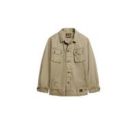 Superdry COAT MILITARY OVERSHIRT JACKET Dark Sage Green M MAN, Dark Sage Green, M