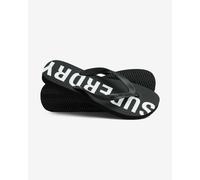 Superdry Code Core Sport Flip Flops Black White - M