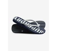 Superdry Code Core Sport Flip Flops Blue White Women - S