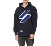 Superdry Code Logo Che Os Hoodie Blue XS-S Women
