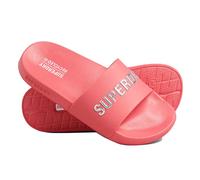 Superdry Code Logo Vegan Pool Slides Pink EU 36-37 Women