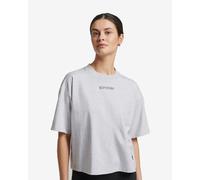Superdry Code Tech Oversized Boxy Short Sleeve T-Shirt Light Grey Women - XXS