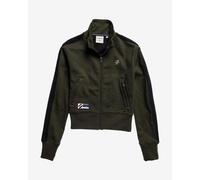 Superdry Code Track Half Zip Sweatshirt Dark Green Women - XS