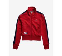 Superdry Code Track Half Zip Sweatshirt Red Women - S