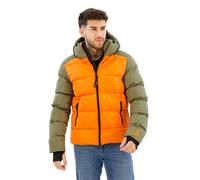 Superdry Colour Block Sport Jacket Green,Orange 2XL Men