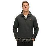 Half-zip sweatshirt with contrasting seams Superdry Noir S