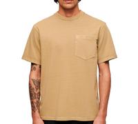 Superdry Contrast Stitch Pocket Short Sleeve T-shirt Beige M Men