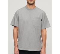 Superdry Contrast Stitch Pocket Short Sleeve T-shirt Grey S Men