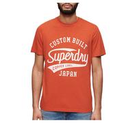 Superdry Copper Label Script Short Sleeve T-shirt Orange 3XL Men