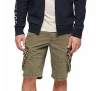 Cotton Cargo Shorts Khaki Green