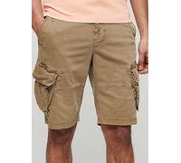 Superdry Mens Cargo Shorts Tan Khaki 34