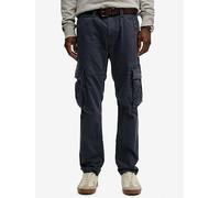 Superdry Core Cargo Trousers, Navy, Size 34, Men Navy