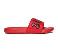 Superdry Women's Core Graphic Pool Slide Sandal, Red, 7 UK