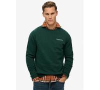 Superdry Core Logo City Loose Sweatshirt - Dark Green, Dark Green, Size S, Men Dark Green