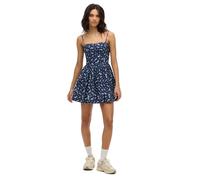 Short corset dress for women Superdry Cami Bleu XS