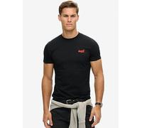 Superdry Essential Logo Embroidered Short Sleeve T-shirt Black M Man