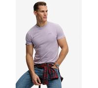 Superdry Essential Logo Embroidered Short Sleeve T-shirt Purple L Men