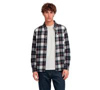 Cotton Lumberjack Shirt Skylar Check White XXL