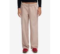 Superdry Cotton Stripe Elastic Trouser, Red, Size 12, Women Red