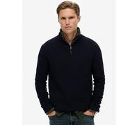 Superdry M6110682a Half Zip Sweater Black 2XL Men