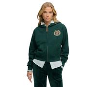 Women's zip-up hoodie Superdry Country Club Ziphood Vert M