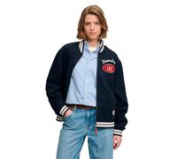 Superdry Country Club Jersey Bomber Full Zip Sweatshirt