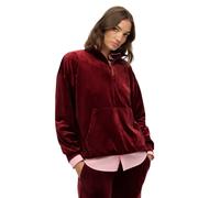 Superdry Country Club Velour Half Zip Sweatshirt