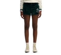 Velvet shorts for women Superdry Country Club Vert M