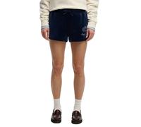 Superdry Country Club Velour Shorts Blue S Woman