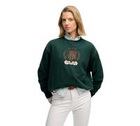 Sweatshirt woman Superdry Vert S
