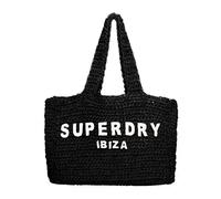 Women's tote bag Superdry Raffia City Noir TU