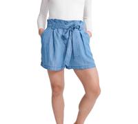 Superdry Desert Paperbag Denim Shorts Blue 2XS Women