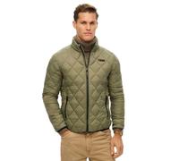 Diamond quilted puffer jacket Superdry Fuji Lite Vert M