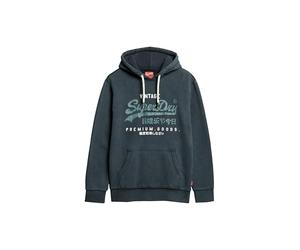 Superdry Duo Vintage Logo Hoodie XL Jet Black