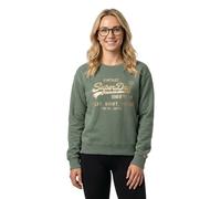 Superdry Embellished Vl Loose Fit Sweatshirt Green XS Women