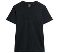 Superdry Embossed Vl Short Sleeve T-shirt Black S Men