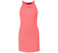 Superdry Embroidered Rib Racer Sleeveless Short Dress Pink XL Women