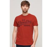 Superdry Embroidered Vl Short Sleeve T-shirt Orange 2XL Men