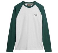 Superdry Mens Essential Baseball Long Sleeve Top