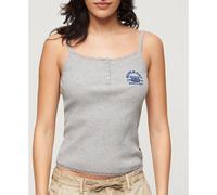 Superdry Essential Button Down Sleeveless T-shirt