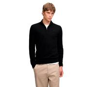 Lightweight knitted half-zip jumper Superdry Essential Noir XL