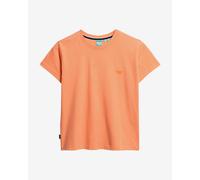 Superdry Essential Logo 90´s Short Sleeve T-shirt Orange 2XS Woman
