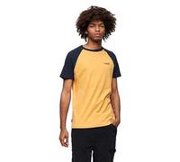 Superdry Essential Logo Baseball Short Sleeve T-shirt Yellow XL Men