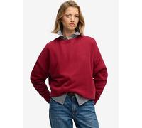 Superdry Essential Logo Crew Sweatshirt Red L Woman