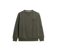 Superdry Essential Logo Crew Sweatshirt Dark Grey Green