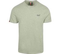 SUPERDRY ESSENTIAL LOGO EMB T-SHIRT SAGE GREEN J7W